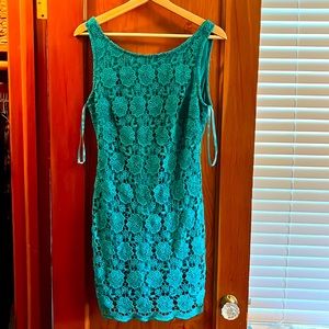 Teal green sleeveless dress | Ark & Co | Women’s M